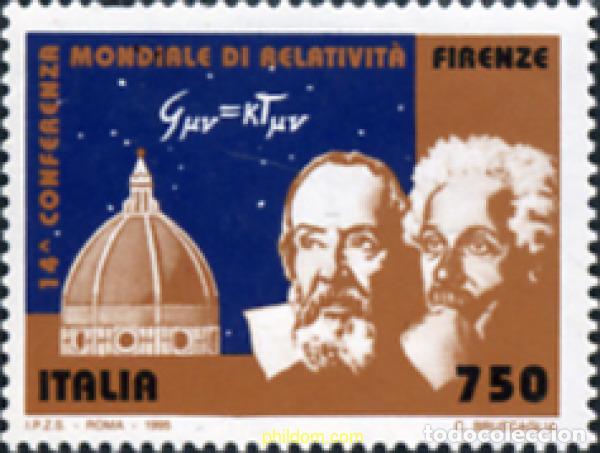 Selos: 131709 MNH ITALIA 1995 14 CONFERENCIA MUNDIAL SOBRE LA RELATIVIDAD Y LA GRAVITACION