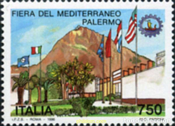 Sellos: 131738 MNH ITALIA 1996 FERIA DEL MEDITERRANIO EN PALERMO