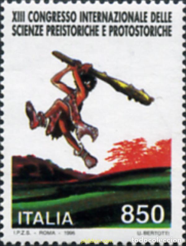 Sellos: 131744 MNH ITALIA 1996 13 CONGRESO INTERNACIONAL DE LAS CIENCIAS PREHISTORICAS Y PROTOHISTORICAS