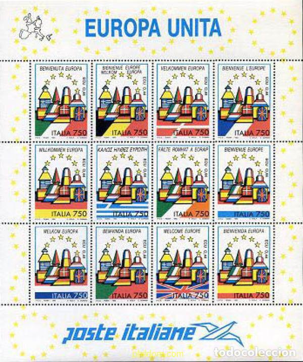 Sellos: 216917 MNH ITALIA 1993 UNION EUROPEA