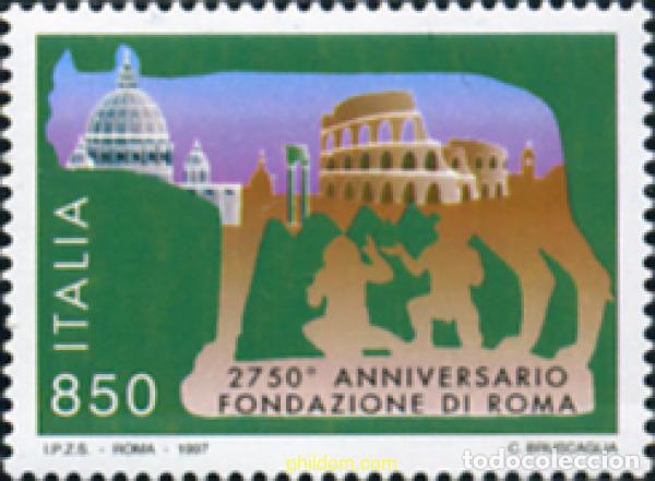 Sellos: 131755 MNH ITALIA 1997 2750 ANIVERSARIO DE LA FUNDACION DE ROMA