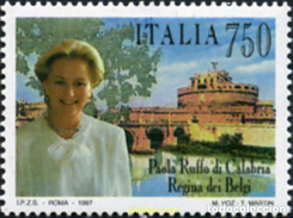 Sellos: 131761 MNH ITALIA 1997 HOMENAJE A LA REINA DE BELGICA