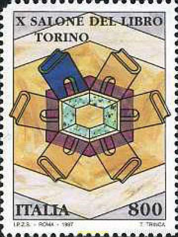 Sellos: 131760 MNH ITALIA 1997 10 SALON DEL LIBRO