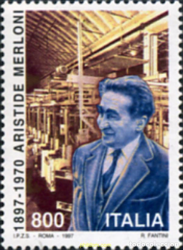 Sellos: 131773 MNH ITALIA 1997 CENTENARIO DEL NACIMIENTO DE MERLONI