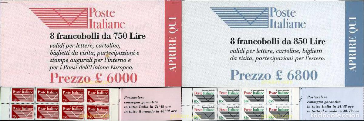 Sellos: 134969 MNH ITALIA 1995 NUEVO EMBLEMA DE CORREOS