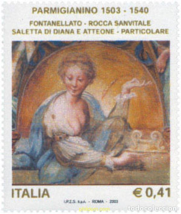 Sellos: 132599 MNH ITALIA 2003 500 ANIVERSARIO DEL NACIMIENTO DE FRANCESCO MAZZOLA