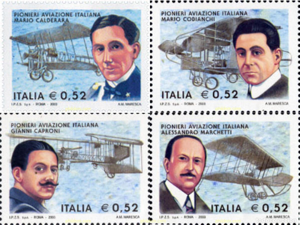 Sellos: 133175 MNH ITALIA 2003 CENTENARIO DE LA AVIACION