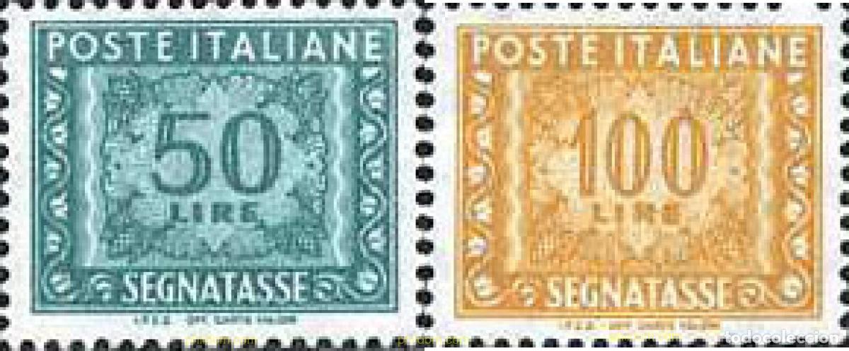 Sellos: 134713 MNH ITALIA 1991 CIFRA