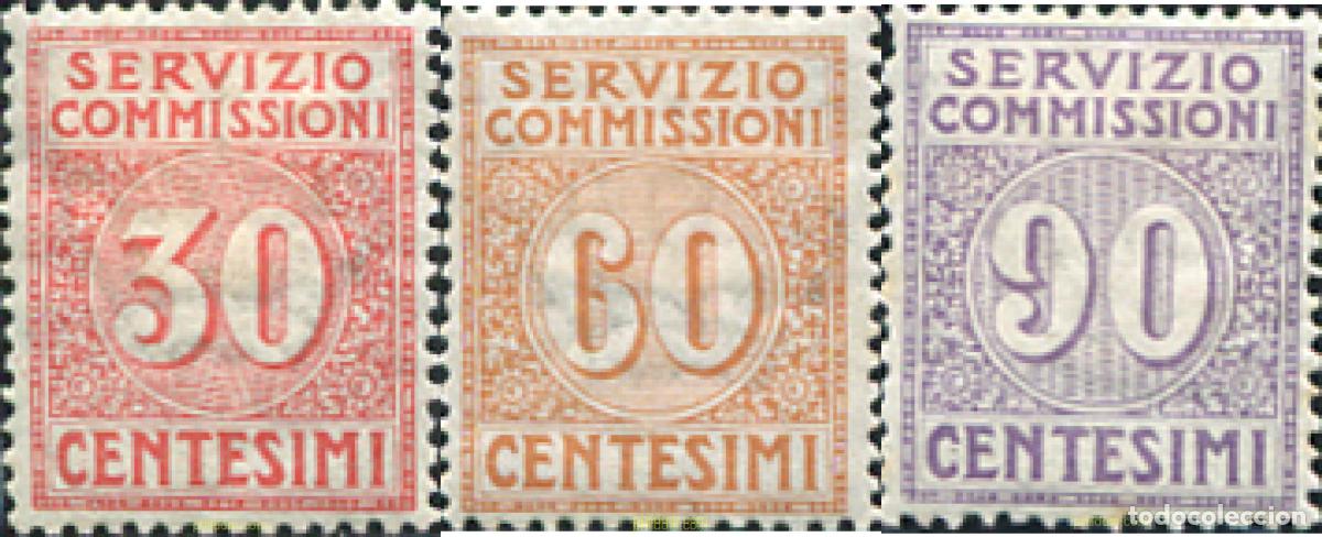 Sellos: 134721 HINGED ITALIA 1913 CIFRA