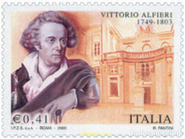Sellos: 136319 MNH ITALIA 2003 200 ANIVERSARIO DE LA MUERTE DE VITTORIO ALFIERI