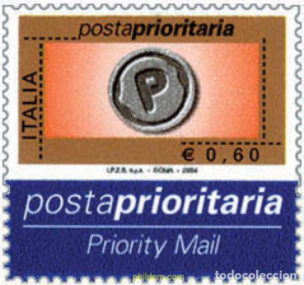 Sellos: 139628 MNH ITALIA 2004 CORREO PRIORITARIO
