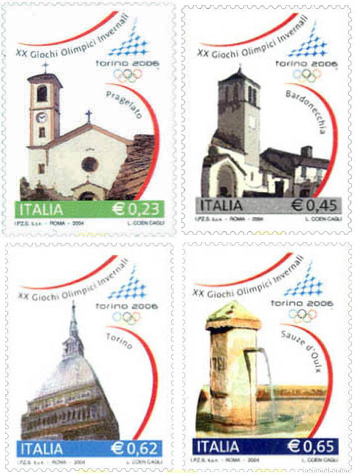 Sellos: 139638 MNH ITALIA 2004 20 JUEGOS OLIMPICOS INVIERNO TURIN 2006