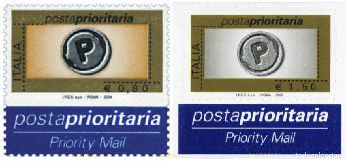 Sellos: 139641 MNH ITALIA 2004 CORREO PRIORITARIO