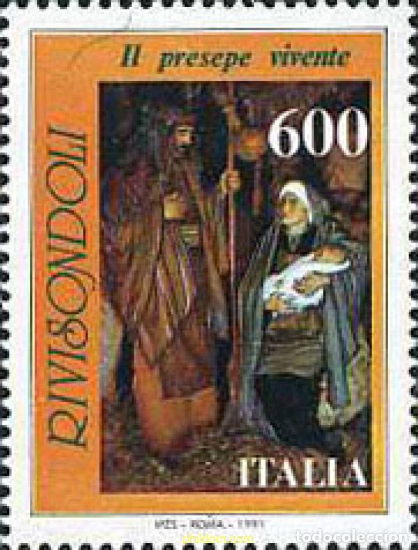 Sellos: 143862 MNH ITALIA 1991 NAVIDAD