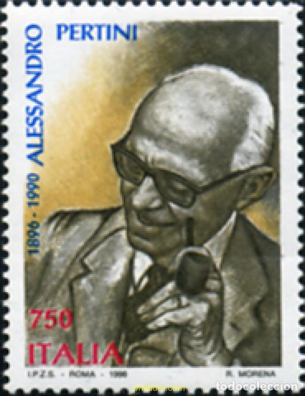 Sellos: 131746 MNH ITALIA 1996 CENTENARIO DEL NACIMIENTO DE ALESSANDRO PERTINI