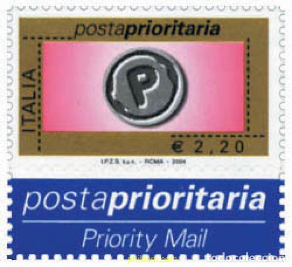 Sellos: 153306 MNH ITALIA 2004 CORREO PRIORITARIO