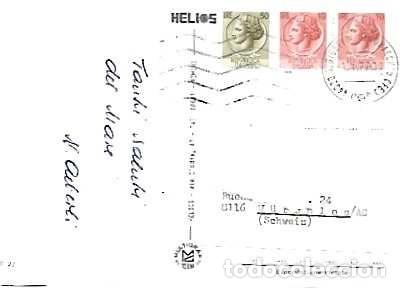 Sellos: Italia & Marcofilia, Abadia de Pomposa, Multi, S Giuseppe Comacchio a W&uuml;renlos Suiza 1977 (27)