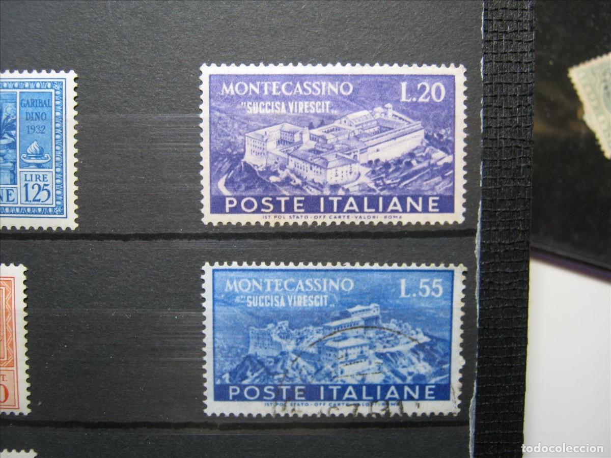 Sellos: ITALIA 1951 SERIE YVERT 602/603 MNH** SIN CHARNELA Y USADO PERFECTOS.