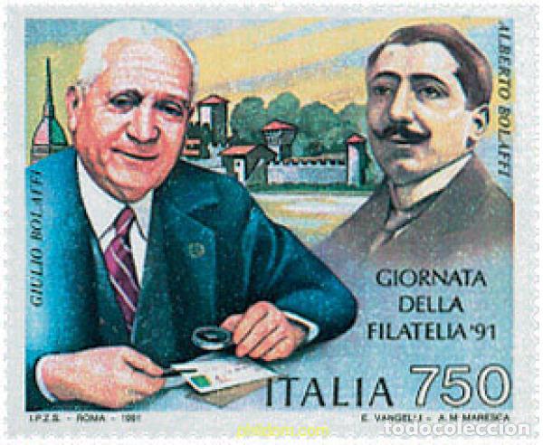 Sellos: 124669 MNH ITALIA 1991 DIA DEL SELLO