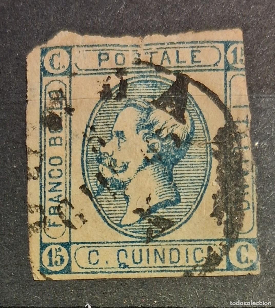 Sellos: ITALIA, 1863, CAT.YT.11a.