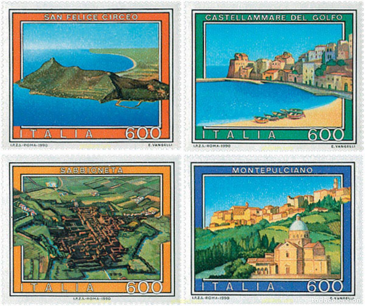 Sellos: 124655 MNH ITALIA 1990 TURISMO