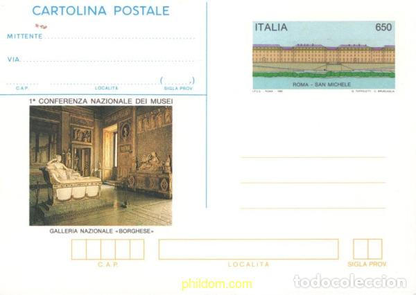 Sellos: 740180 MNH ITALIA 1990 PRIMERA CONFERENCIA NACIONAL DEL MUSEO