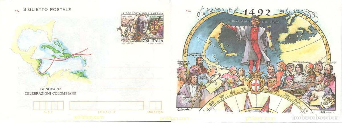 Sellos: 740183 MNH ITALIA 1992 GENOVA-92