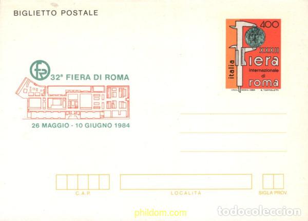 Sellos: 715974 MNH ITALIA 1984 XXXII FERIA DE ROMA