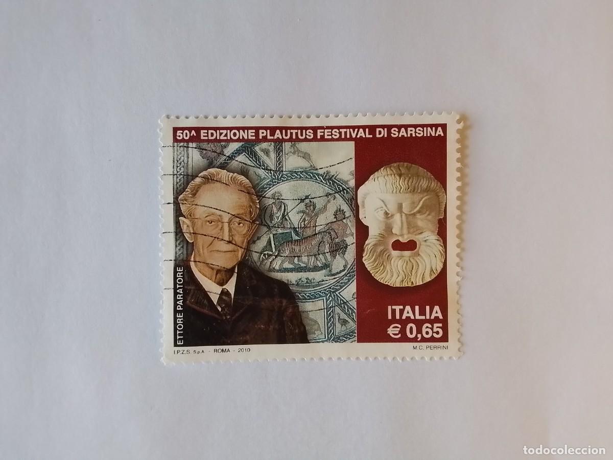 Sellos: A&Ntilde;O 20110 ITALIA SELLO USADO