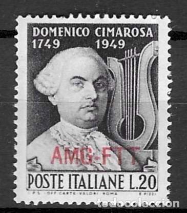 Sellos: ITALIA-1949 - **- AMG-FTT . DOMENICO CIMAROSA