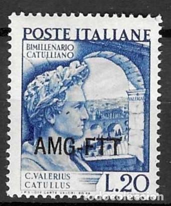 Sellos: ITALIA-1949 - **- AMG-FTT . 200 ANIVERSARIO MUERTE DE CATALLUS