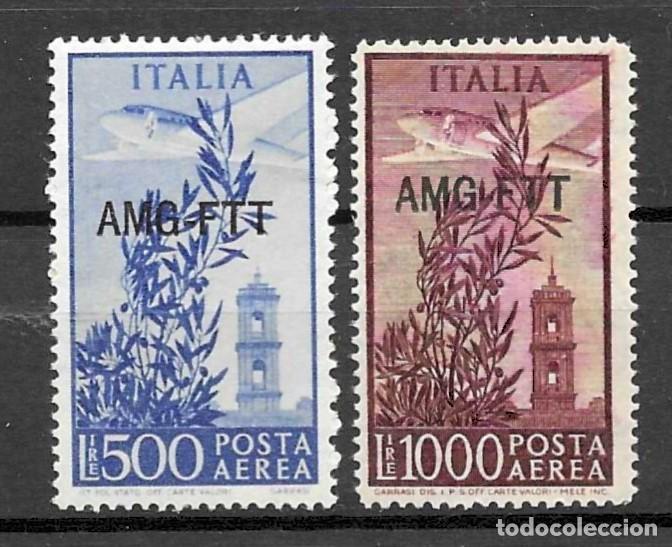 Sellos: ITALIA-1948- **- AMG-FTT . AEREOS