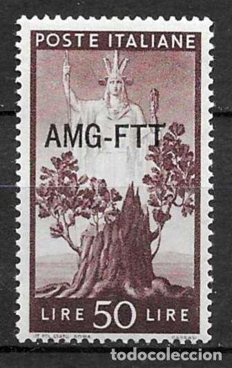 Sellos: ITALIA-1947 ** - AMG-FTT-CEMOCRACIA