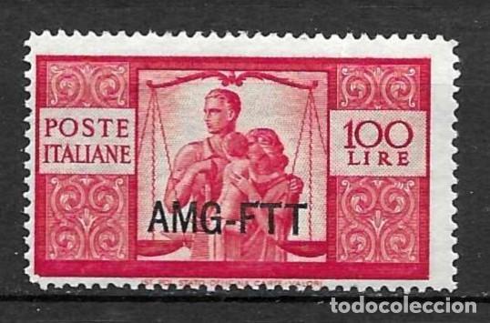 Sellos: ITALIA-1947 ** - AMG-FTT-CEMOCRACIA