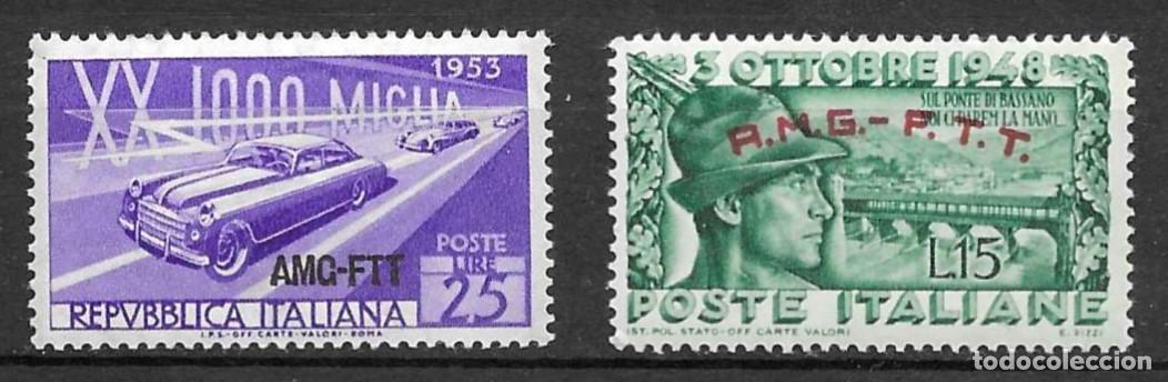 Sellos: ITALIA-1950- ** - AMG-FDD- TURIN INTERNACIONAL
