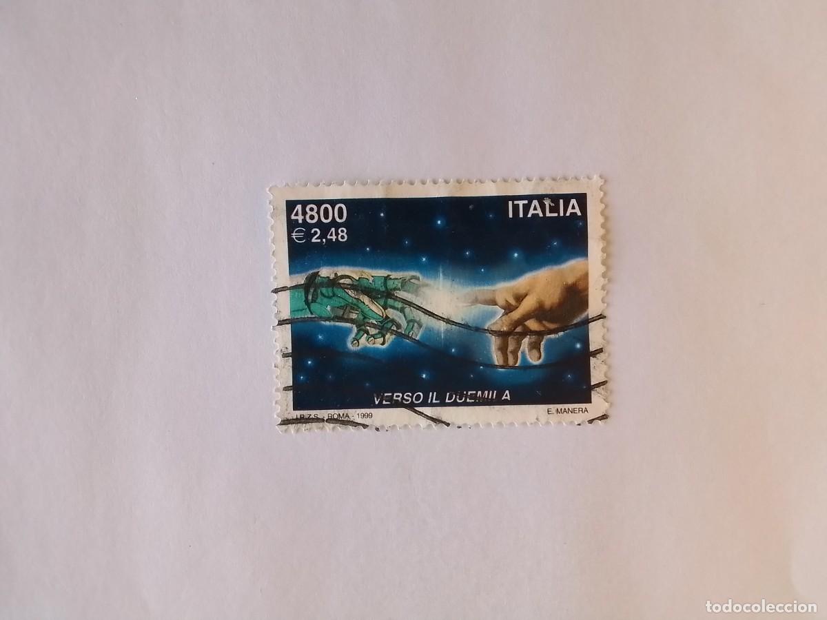 Sellos: A&Ntilde;O 1999 ITALIA SELLO USADO