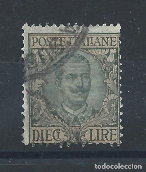 Sellos: Italie N&deg;87 Obl (FU) 1911 - Victor Emmanuel III