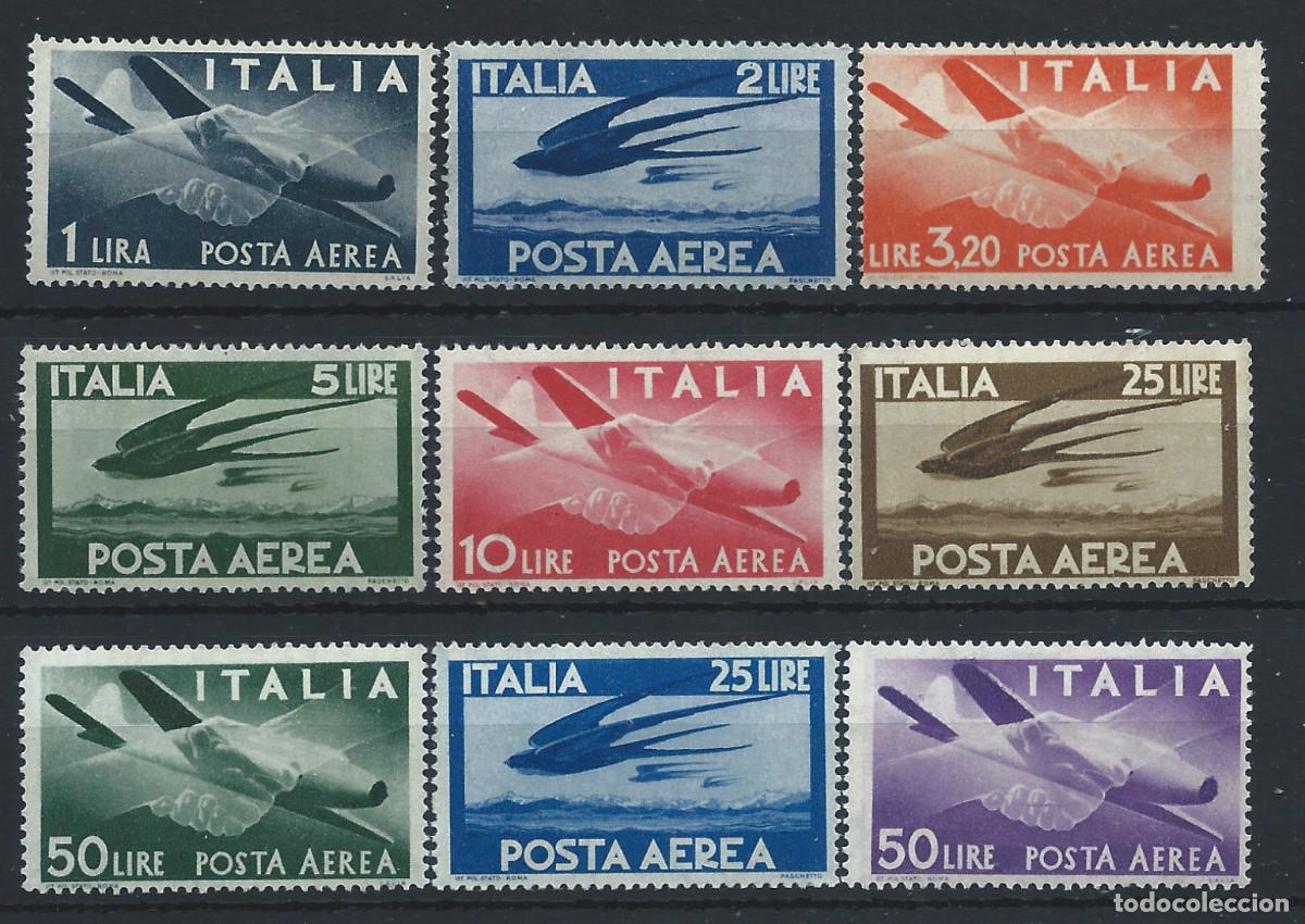 Sellos: Italie PA N&deg;113/21** (MNH) 1945/47 - S&eacute;rie courante