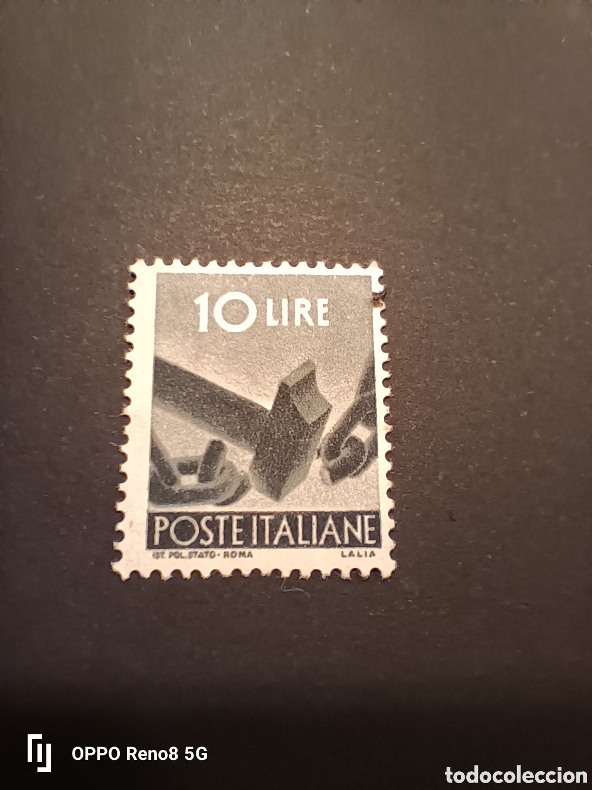 Sellos: Sello Italia 1945 Reconstrucci&oacute;n
