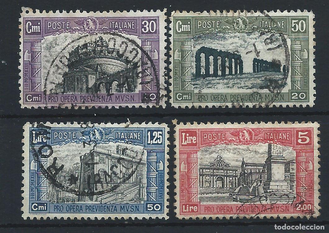 Sellos: Italie N&deg;209/12Obl (FU) 1928 - Monuments