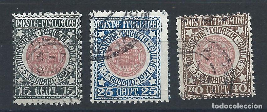 Sellos: Italie N&deg;109A/09CObl (FU) 1921 - Armoiries