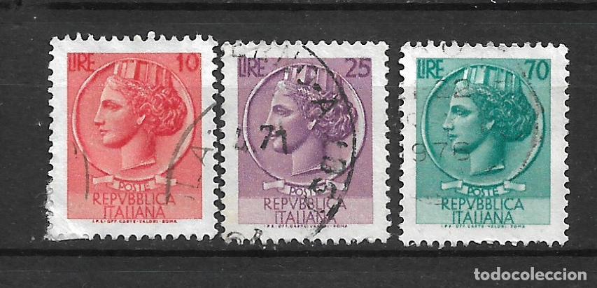 Sellos: italia 3 sellos usado - 19/2