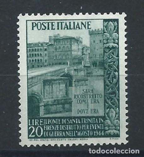 Sellos: Italie N&deg;551** (MNH) 1949 - Pont de la Sainte Trinit&eacute;