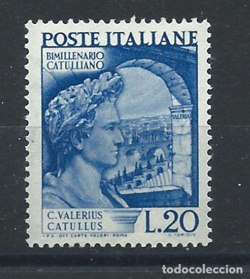 Sellos: Italie N&deg;552** (MNH) 1949 - Po&egrave;te latin &rdquo;Catulle&rdquo;