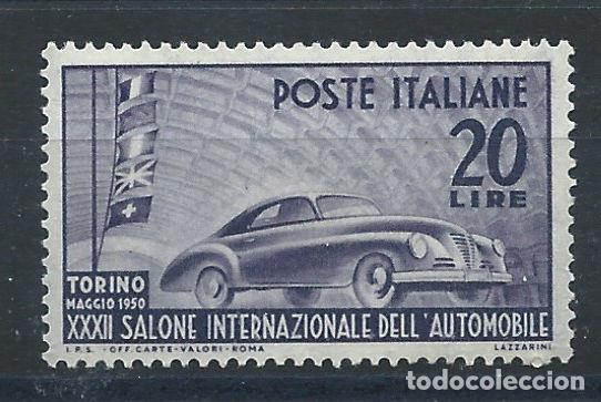 Sellos: Italie N&deg;555** (MNH) 1950 - 32&eacute;me Salon de l'automobile &agrave; Turin