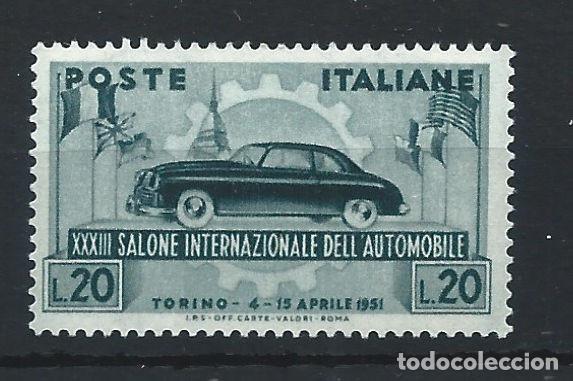 Sellos: Italie N&deg;593** (MNH) 1951 - 33&eacute;me Salon de l'automobile &agrave; Turin
