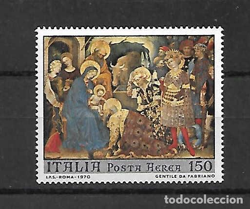 Sellos: sello de NAVIDAD de Italia, del a&ntilde;o 1970