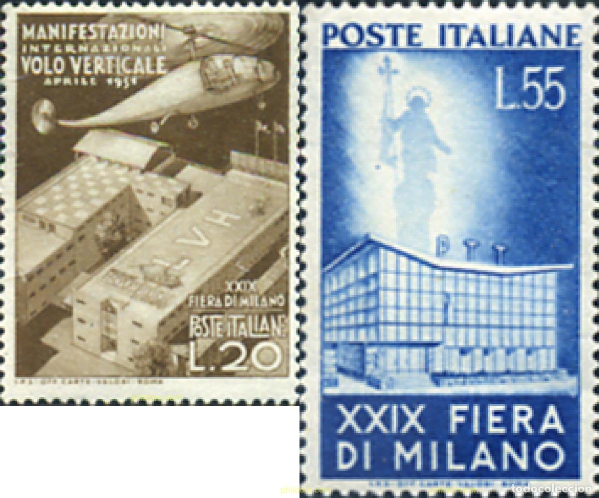 Sellos: 130351 MNH ITALIA 1951 29 FERIA DE MILAN