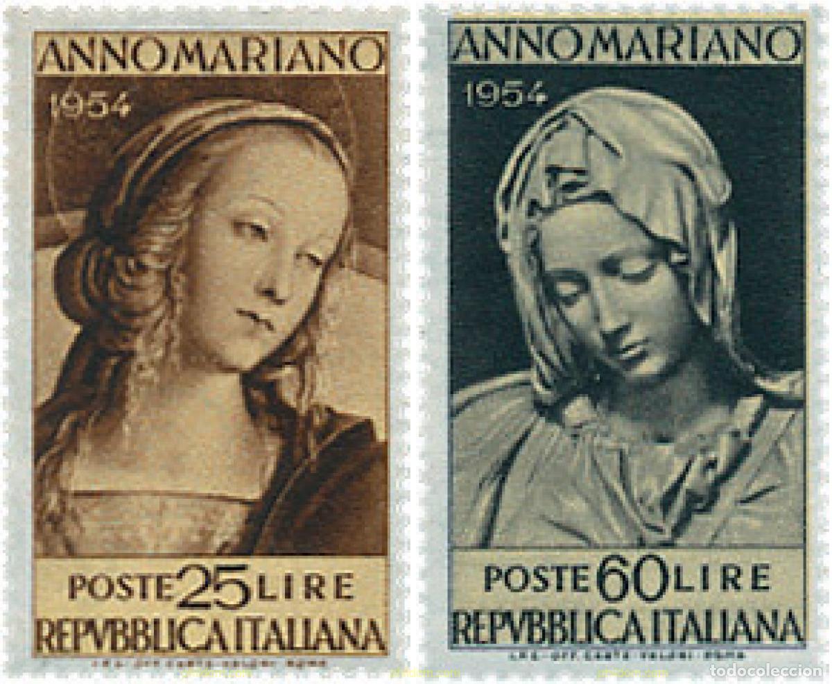 Sellos: 124426 MNH ITALIA 1954 A&Ntilde;O MARIANO