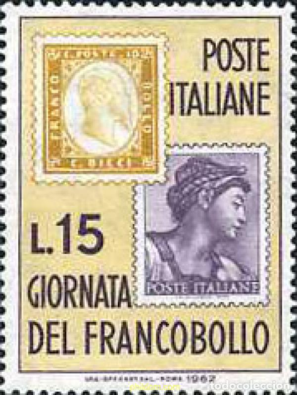 Sellos: 134735 MNH ITALIA 1962 DIA DEL SELLO